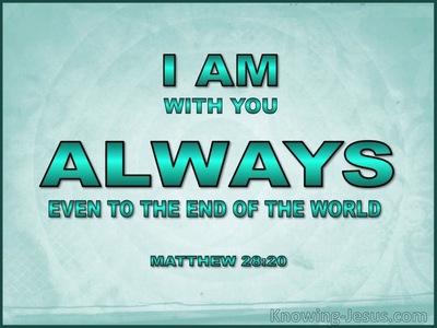 Matthew 28:20